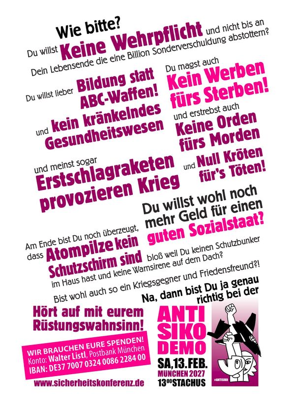 Antisiko 2027 Titel